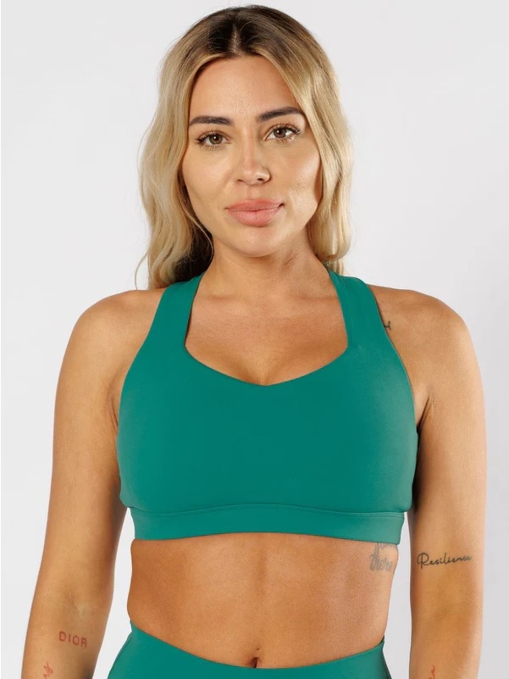 Paragon RecStretch Perform Bra in the color Jaded size S